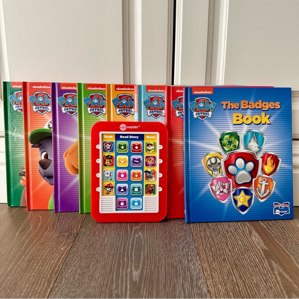 8 Book Lot ME READER Paw Patrol Electronic Sound Books Library Nickelodeon